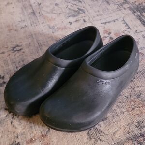 CROCS Men's Black Slip-On Loafers